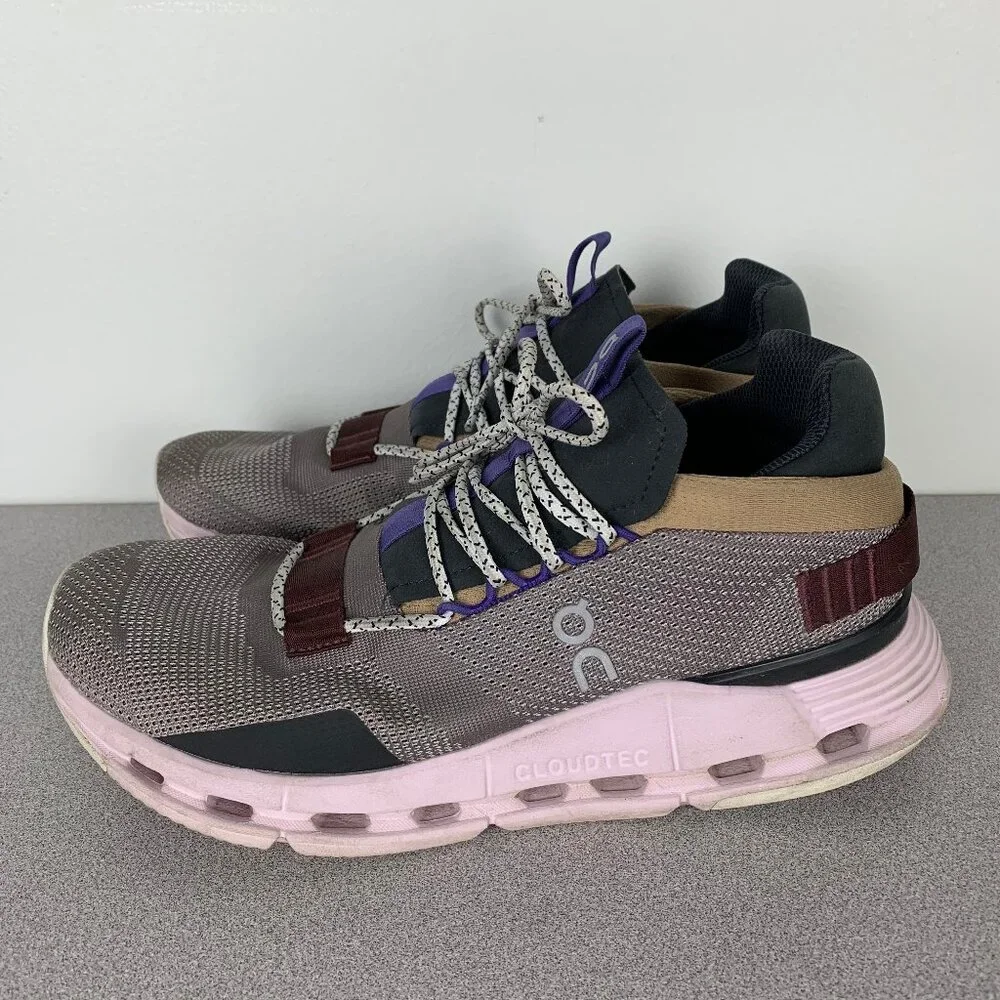 On Running Women’s Sneakers in Pink, Purple, Brown and Black - Picture 2 of 13